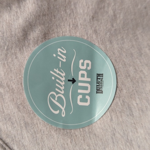 NWT Duluth No-Yank Wireless Built-In Bra Tank - Picture 4 of 6